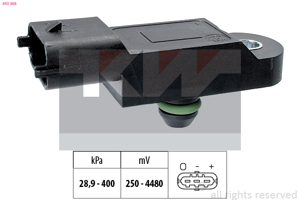 KW Turbó membrán 493368_KW